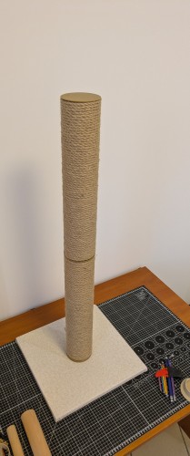 drapak dla kota wysoki, stabilny, 110cm, 11cm duża średnica